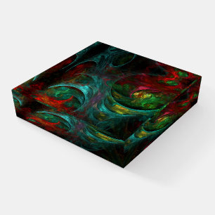 Genesis Nova Abstract Art Paperweight