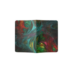 Genesis Nova Abstract Art Passport Holder