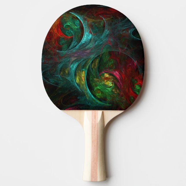 Genesis Nova Abstract Art Ping Pong Paddle (Front)