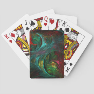 Genesis Nova Abstract Art Poker Cards