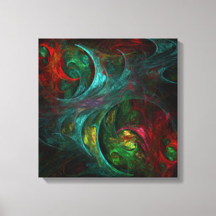 Genesis Nova Abstract Art Quad Canvas Print