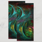 Genesis Nova Abstract Art Rack Card (Front/Back)