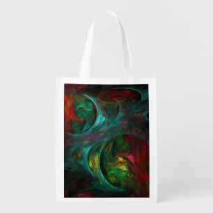 Genesis Nova Abstract Art Reusable Bag