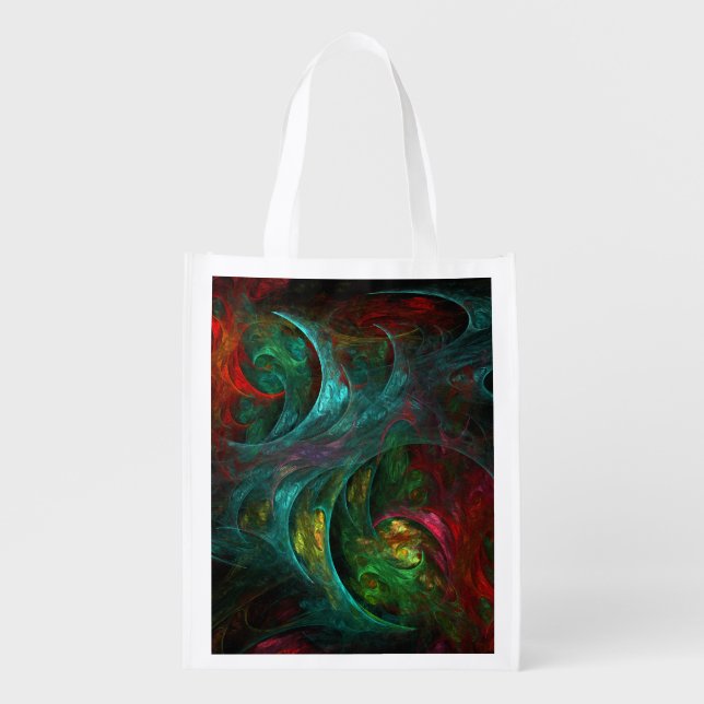Genesis Nova Abstract Art Reusable Bag (Front)