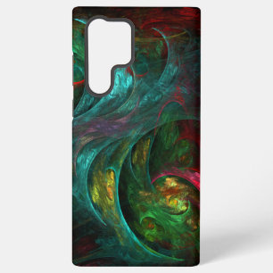Genesis Nova Abstract Art Samsung Galaxy S22 Ultra Case