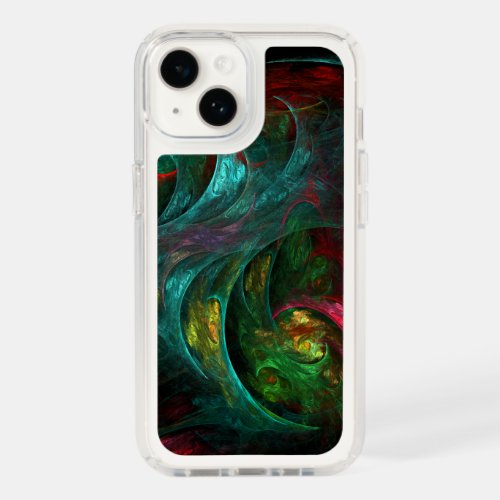 Genesis Nova Abstract Art Speck iPhone 14 Case