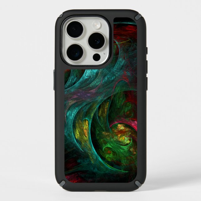 Genesis Nova Abstract Art Speck iPhone Case (Front)