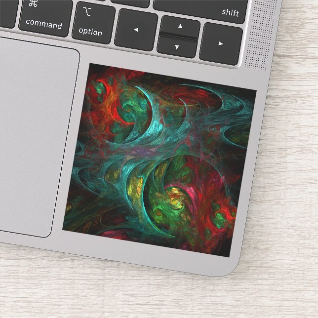 Genesis Nova Abstract Art Sticker (Detail)