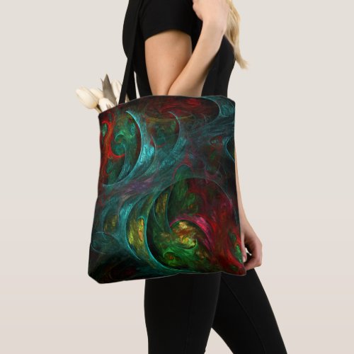 Genesis Nova Abstract Art Tote Bag