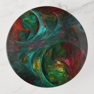 Genesis Nova Abstract Art Trinket Tray