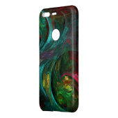 Genesis Nova Abstract Art Uncommon Google Pixel Case (Back/Left)