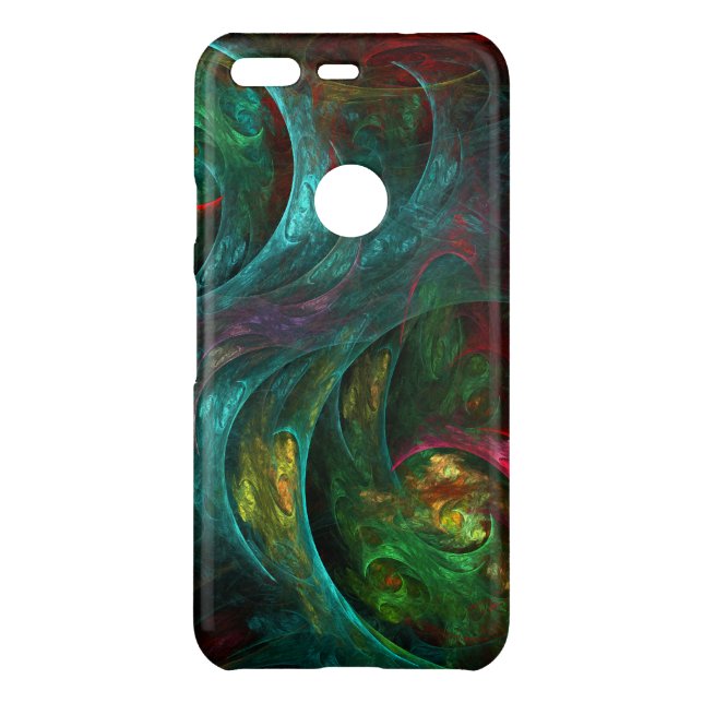 Genesis Nova Abstract Art Uncommon Google Pixel Case (Back)