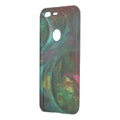 Genesis Nova Abstract Art Uncommon Google Pixel Case (Back/Left)