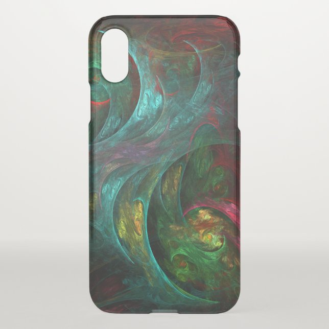 Genesis Nova Abstract Art Uncommon iPhone Case (Back)