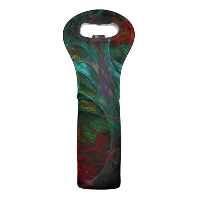 Genesis Nova Abstract Art Wine Bag (Front)