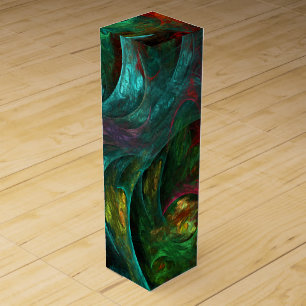 Genesis Nova Abstract Art Wine Gift Box