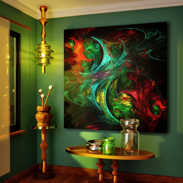 Genesis Nova Abstract Art Wrapped Canvas Print (Genesis Nova Abstract Art Wrapped Canvas Print)