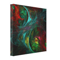 Genesis Nova Abstract Art Wrapped Canvas Print