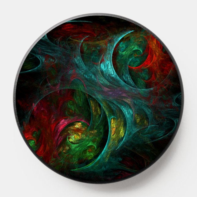 Genesis of Color Living Fractal Universe PopSocket (Popsocket)
