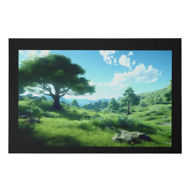 GENESIS PROJECT PRODUCE VEGETATION FAUX CANVAS PRINT (Front)