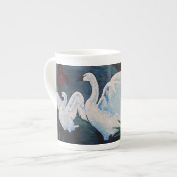 Genesis Swans Mug by AnchorOfTheSoulArt at Zazzle
