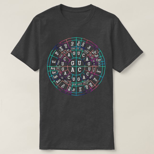 Genetic Code Biology  T-Shirt (Design Front)