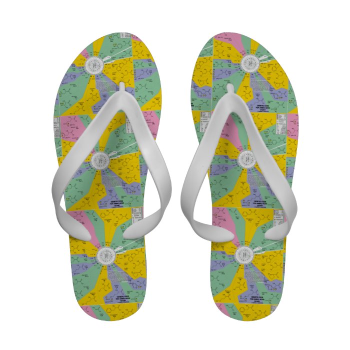 Genetic Code For Amino Acids (Chart Wheel) Flip Flops