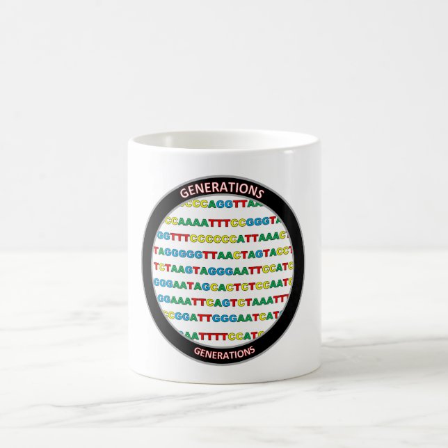 GENETIC CODE Mug (Center)
