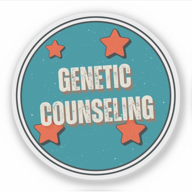 Genetic Counseling Sticker (Front)