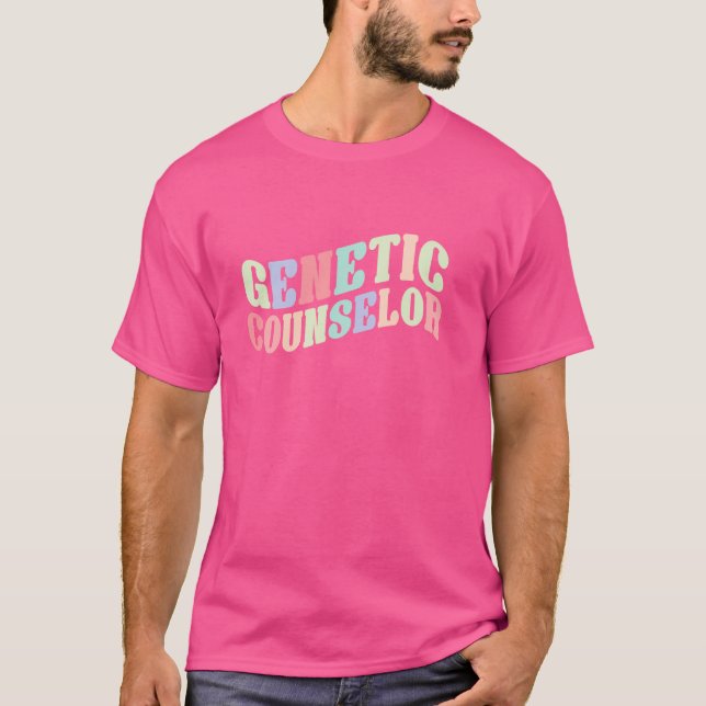 Genetic Counselor Specialist Medical Geneticist Ad T-Shirt (Front)