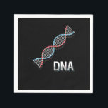 Genetic DNA Science Scientists Organisms Virus Rep Napkins<br><div class="desc">Our "Genetic DNA Science Scientists Organisms Virus Reproduction Experiment DNA Gift" is the perfect design for Science Geeks,  Nerds,  and Scientists. Great Gift for Christmas,  Birthdays and Any occasions.</div>