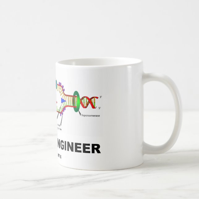 Genetic Engineer (DNA Replication) Coffee Mug (Right)