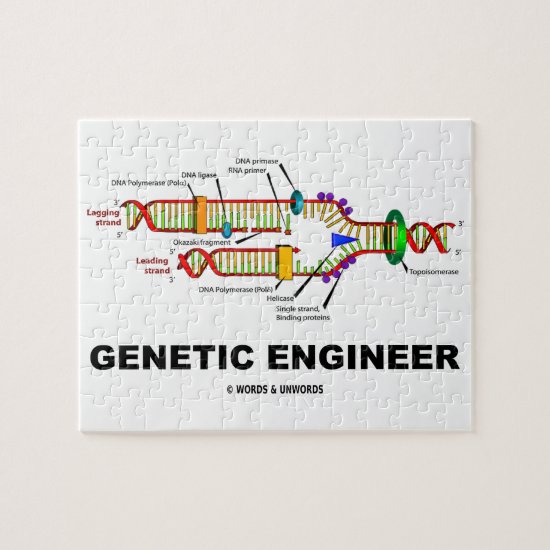 Genetic Engineer DNA Replication Jigsaw Puzzle