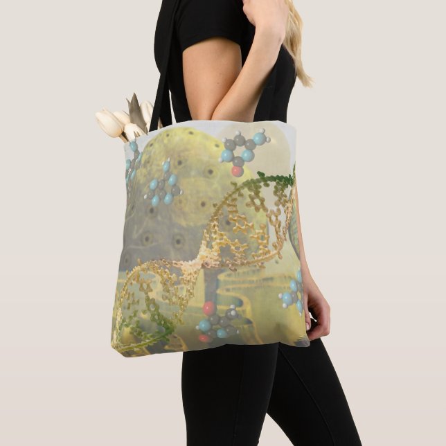 Genetic Engineering Tote Bag (Close Up)