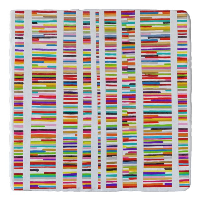 Genetic Equality Marble Trivet (Front)