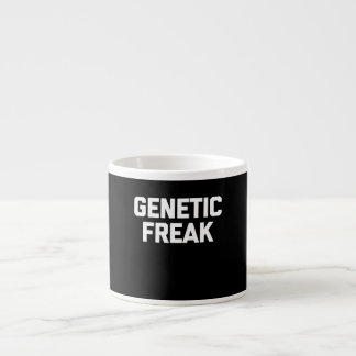 Genetic Freak T-Shirt Funny Saying Espresso Cup
