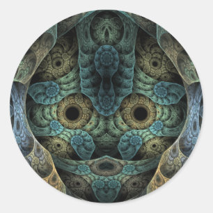 Genetic Memory Classic Round Sticker