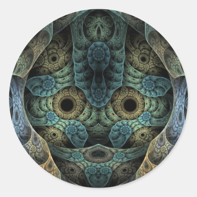 Genetic Memory Classic Round Sticker (Front)