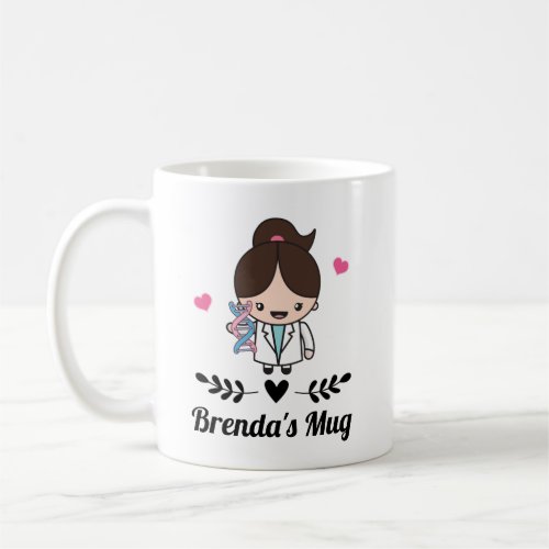 Geneticist Gift Scientist Researcher Coffee Mug