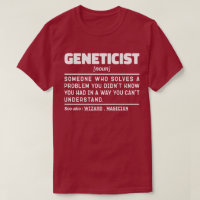 Geneticist Noun Genetics Lover Appreciation Funny