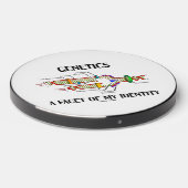 Genetics A Facet Of My Identity DNA Replication Wireless Charger (Front 2)