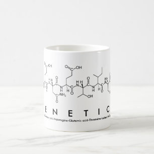 Genetics peptide name mug