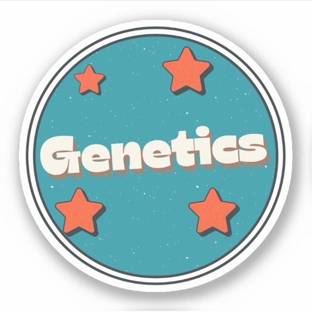 Genetics Sticker (Front)