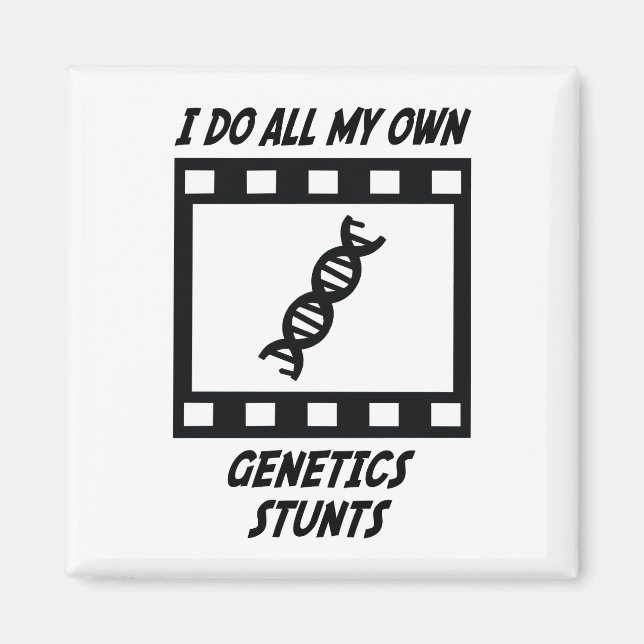 Genetics Stunts Magnet (Front)
