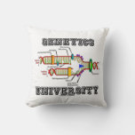 Genetics University (dna Replication Humor) Throw Pillow at Zazzle