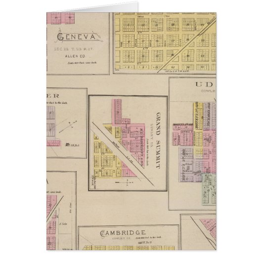 Geneva, Atlanta, Dexter, Grand Summit, Kansas (Front)