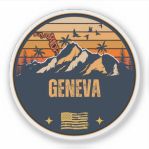 Geneva, Florida Sticker