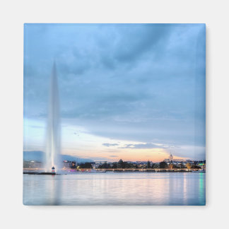 Geneva fountain, Switzerland Magnet