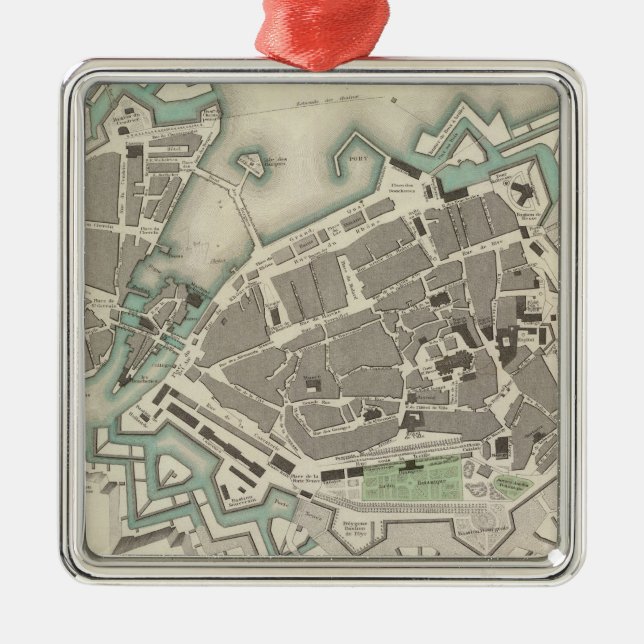 Geneva Geneva Metal Ornament (Front)