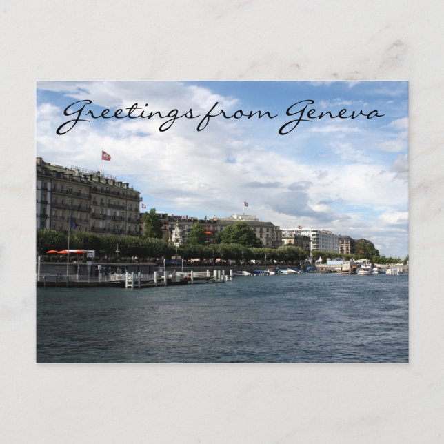 geneva lake shore postcard (Front)